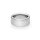 Solid cockring made of brushed stainless steel, Ø 35 to 55 mm