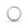 Eleganter Cockring aus Edelstahl, mit Rillen, Ø 35 bis 55 mm