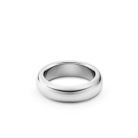 Abgerundeter Cockring aus Edelstahl, &Oslash; 35 bis 55 mm