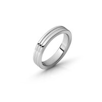 Verf&uuml;hrerischer Cockring aus Edelstahl, mit Rillen,...