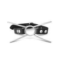 Mundsperrer Spider Mundknebel Mouth Gag mit O-Ring Leder...