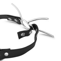 Mundsperrer Spider Mundknebel Mouth Gag mit O-Ring Leder Knebel
