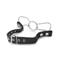 Mundsperrer Spider Mundknebel Mouth Gag mit O-Ring Leder...