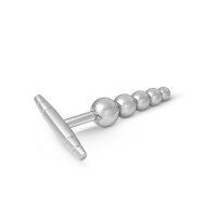 Lustvoller Butt Plug mit 5 Analkugeln und Haltegriff, aus...