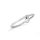 Metal choker choker with removable O-ring and jewelry pendant to change