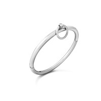 Dezentes BDSM Halsband aus geb&uuml;rstetem Edelstahl,...