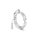 Round handcuffs handcuffs with o-ring stainless steel polished