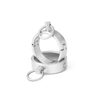 Runde BDSM Handschellen mit O-Ring, Handfesseln aus...