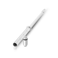 Harnröhren Vibrator aus Edelstahl, mit Spitze am Ende, 320 mm, in verschiedenen Größen