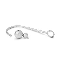 Anal hook with 2 unscrewable balls