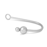 Erregender Anal Hook aus Edelstahl mit 2 abschraubbaren...