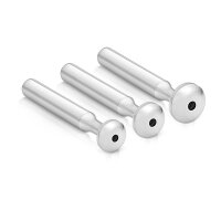 Dilator / Prinzenzepter mit Durchfluss aus Edelstahl, in...