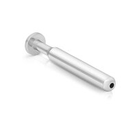 Dilator / Prinzenzepter mit Durchfluss aus Edelstahl, in verschiedenen Größen